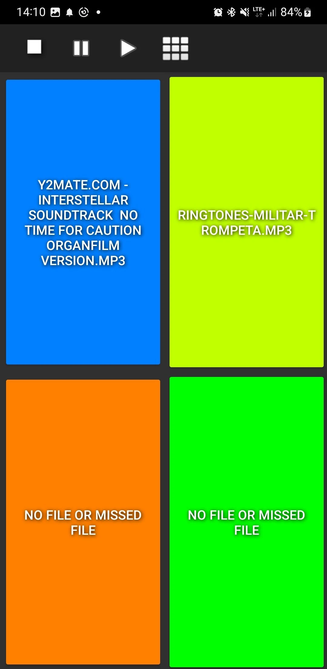Sound Pad 2.0 screenshot