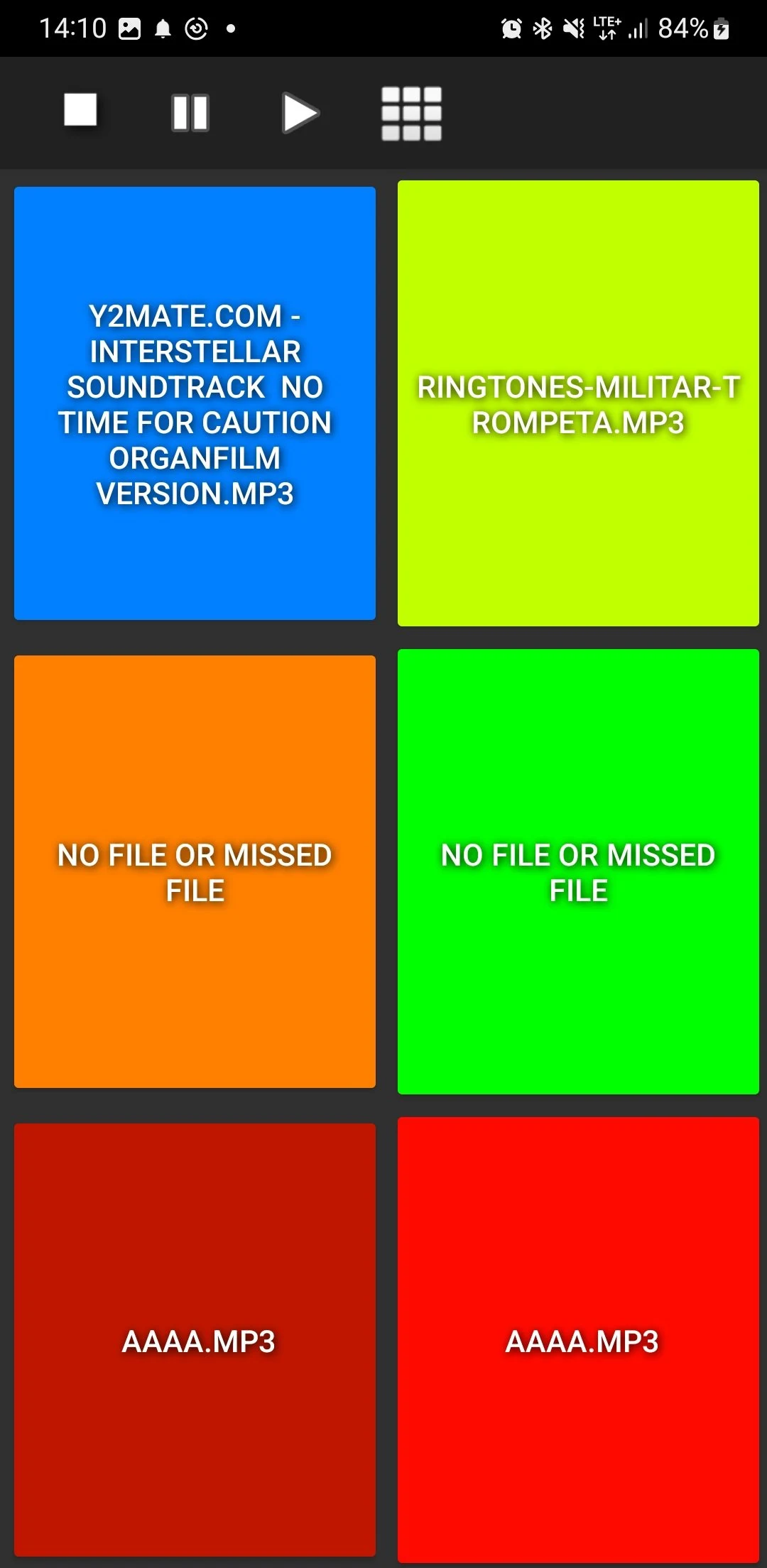 Sound Pad 2.0 screenshot
