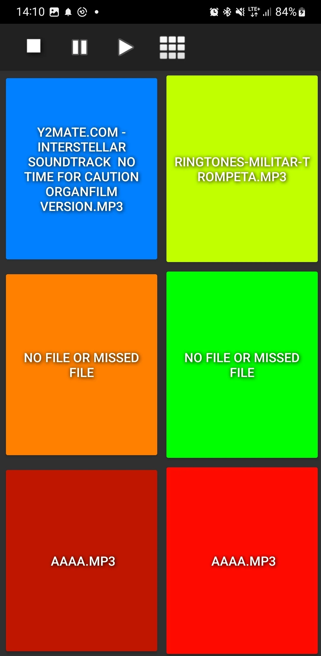 Sound Pad 2.0 screenshot