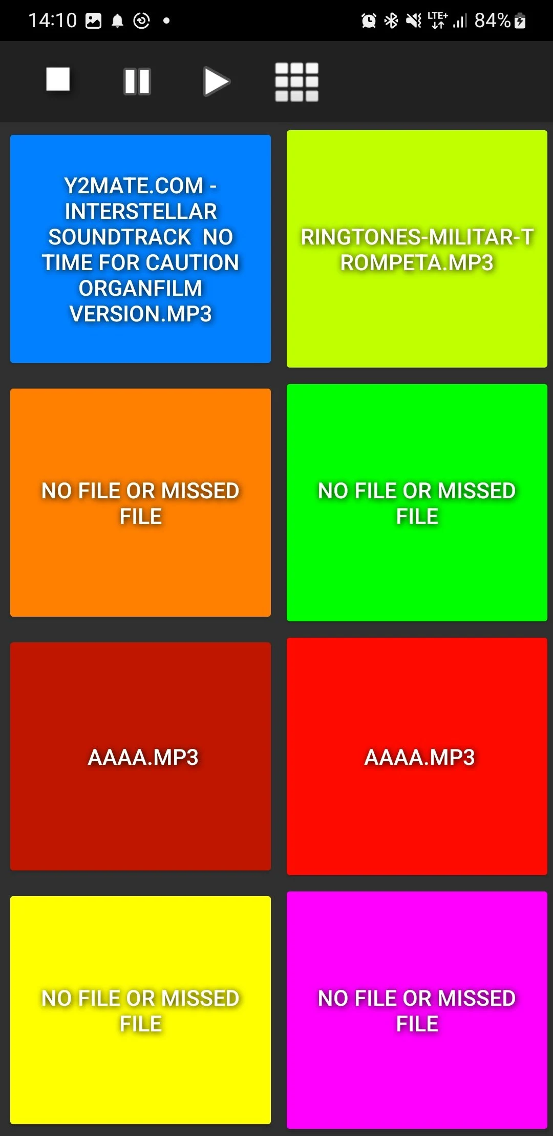 Sound Pad 2.0 screenshot