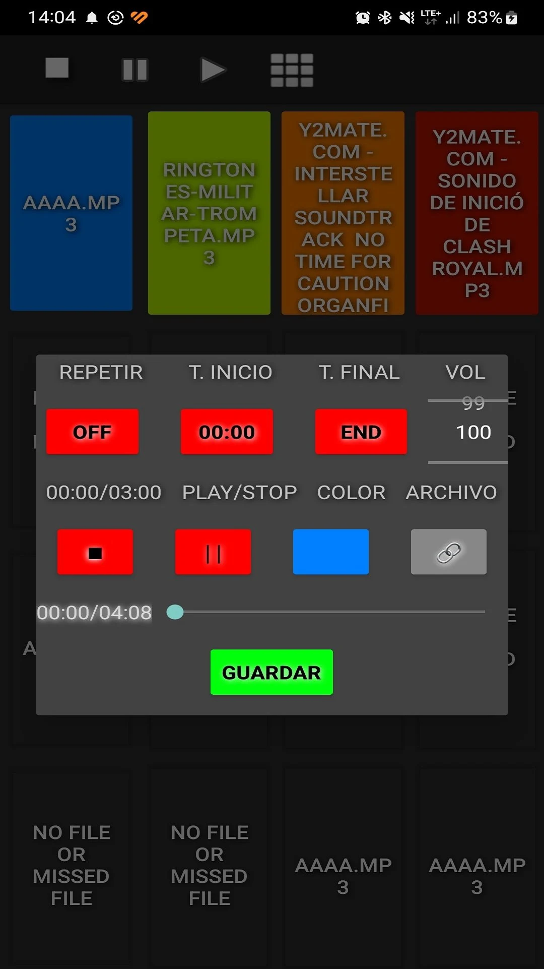 Sound Pad 2.0 screenshot